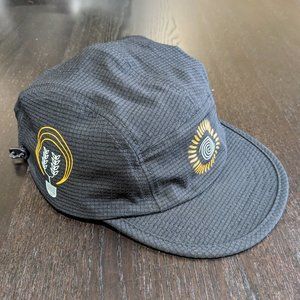 ROARK | Serpiente Camper Running Hat | One Size | Black
